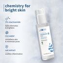 Niacinamide with Rice Water Acne Busting Duo - Face Serum (30ml) & Toner