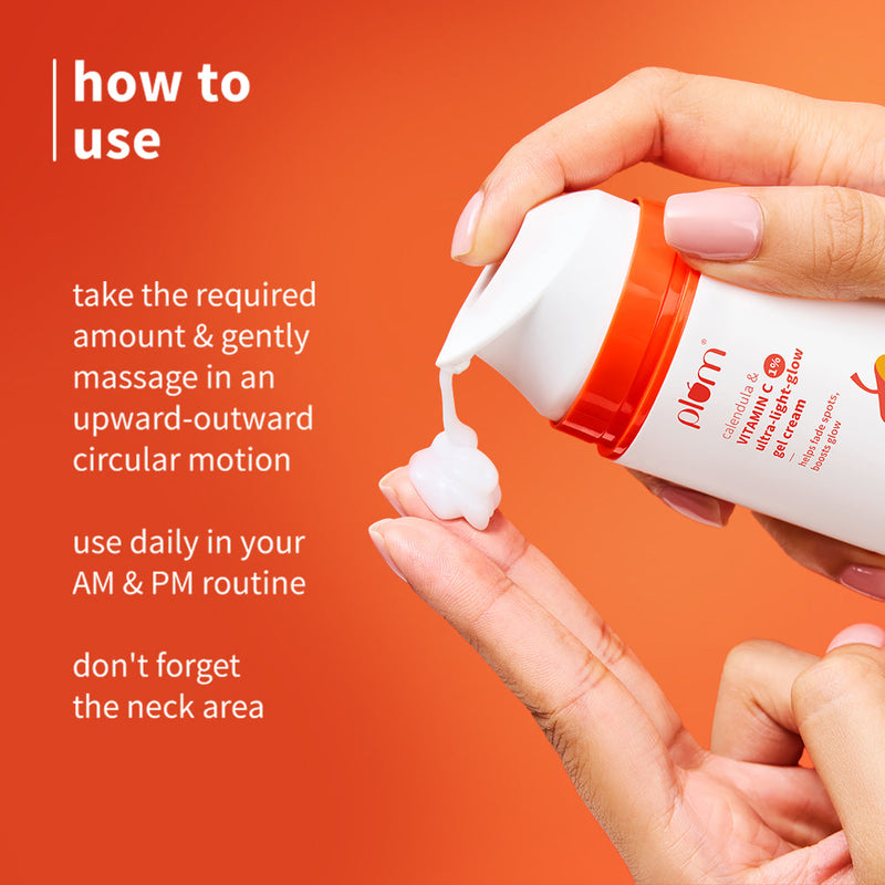 1% Vitamin C Ultra-Light-Glow Boosting Gel Cream with Alpha Arbutin