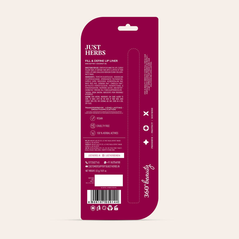 FILL & DEFINE LIP LINER CHILLI PEPPER