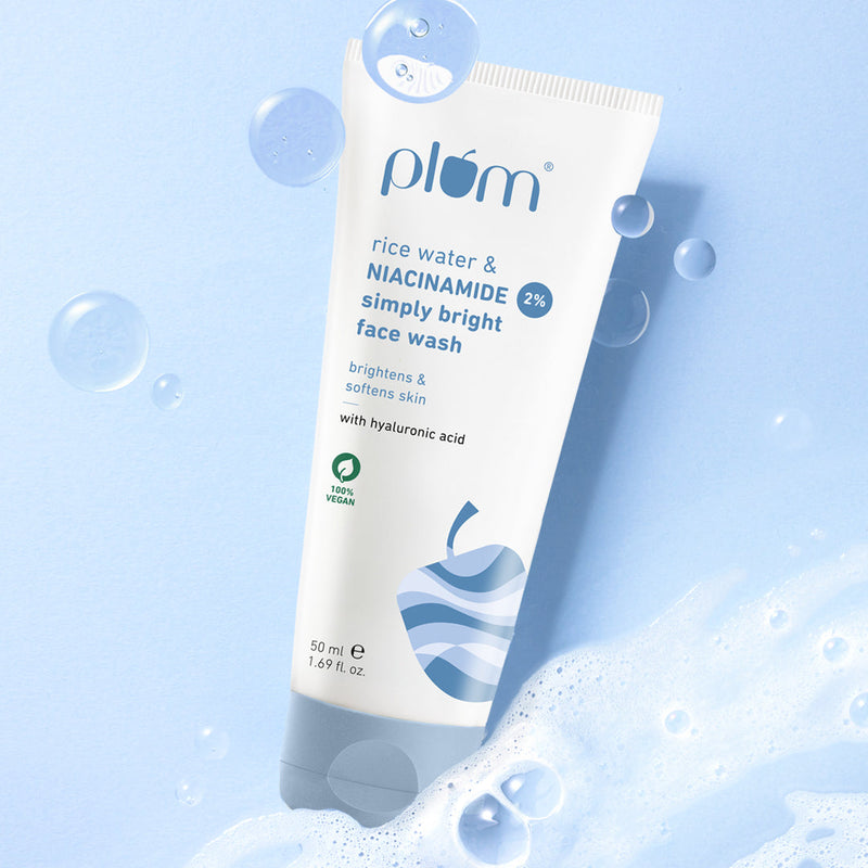 2% Niacinamide & Rice Water Simply Bright Face Wash (50 ml)