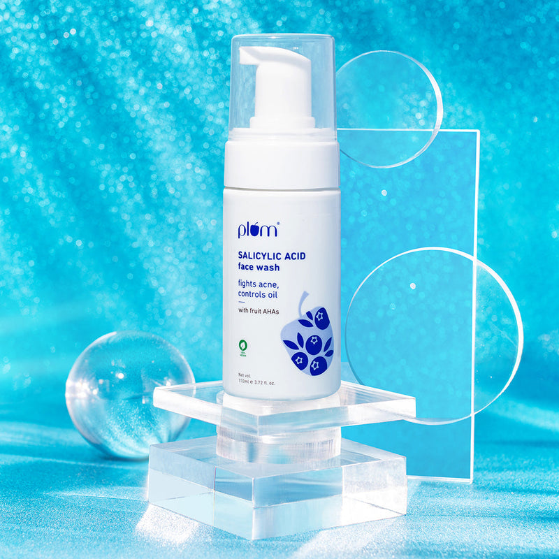 1% Encapsulated Salicylic Acid Foaming Face Wash for Acne