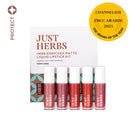 Deeps And Reds: Herb Enriched Matte Liquid Lipstick Kit- Set of 5  - Clearance