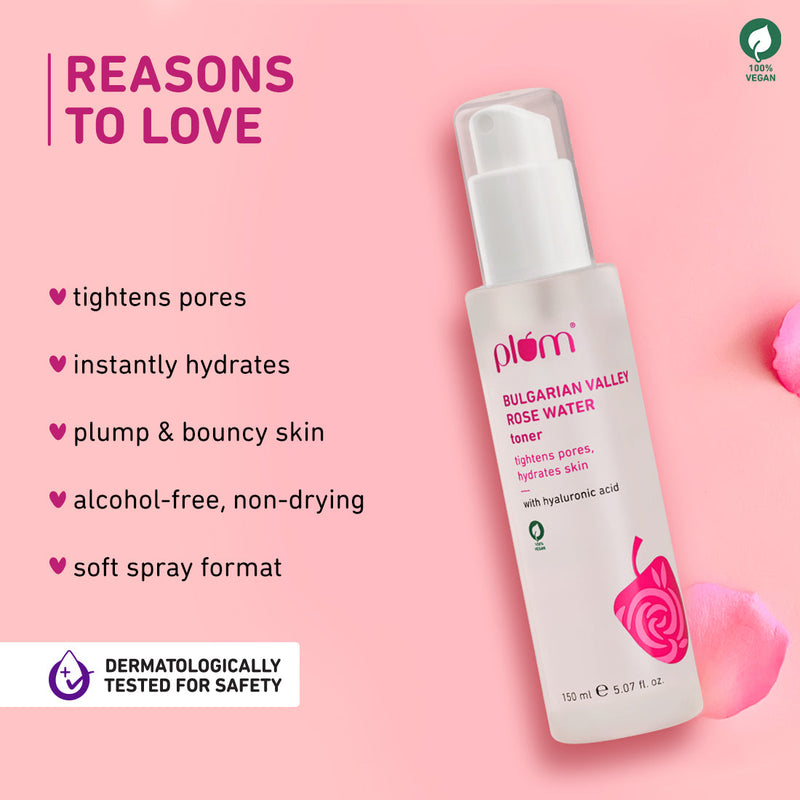 Bulgarian Valley Rose Water Toner for tighter pores | Full-Size