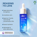 5% Niacinamide & Rice Water Brightening Face Serum