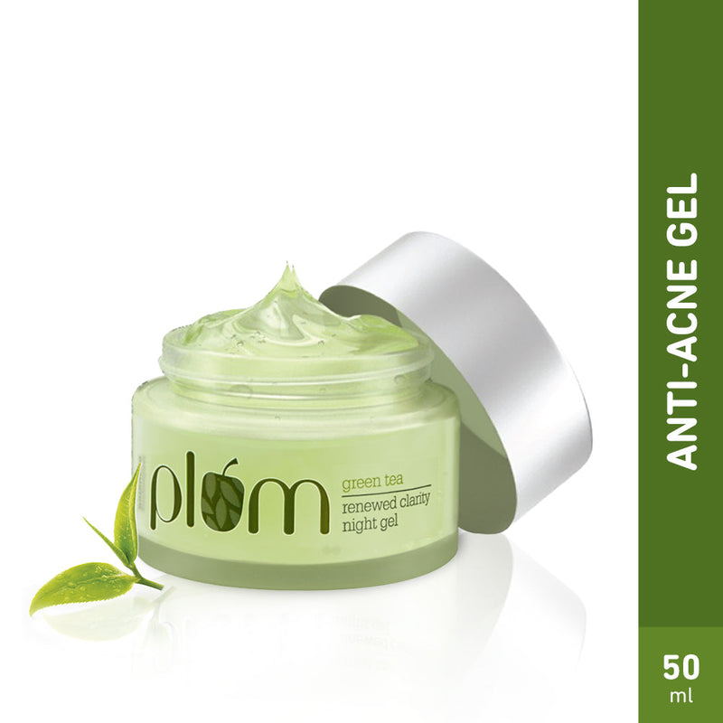 Green Tea Renewed Clarity Night Gel Cream for Oily Skin