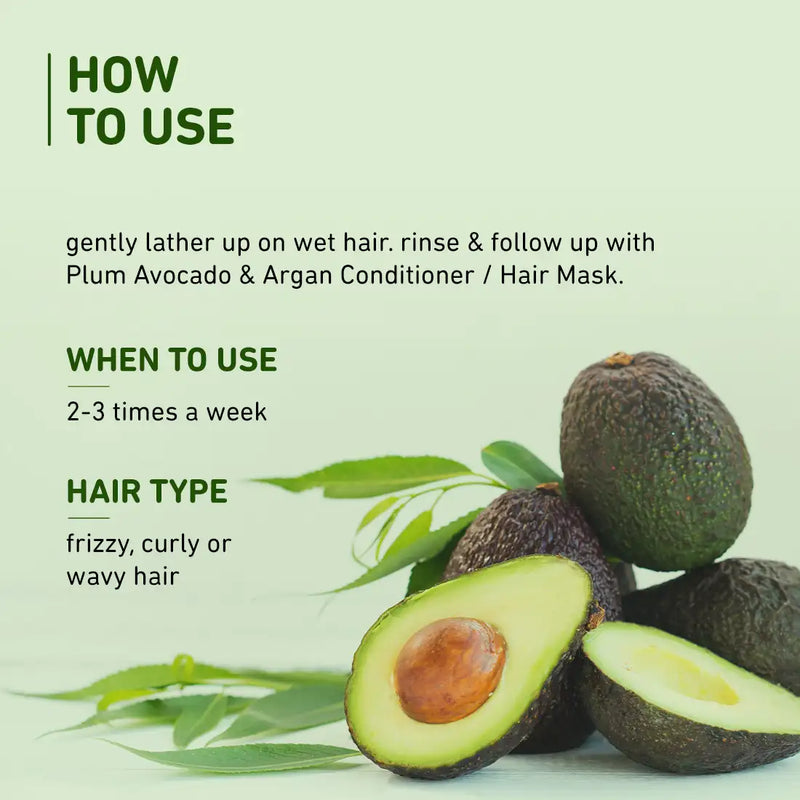 Avocado & Argan Frizz Control Shampoo
