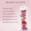 Nourishing Lip and Cheek Tint (Pack of 2): Peachy Coral and Rose Coral