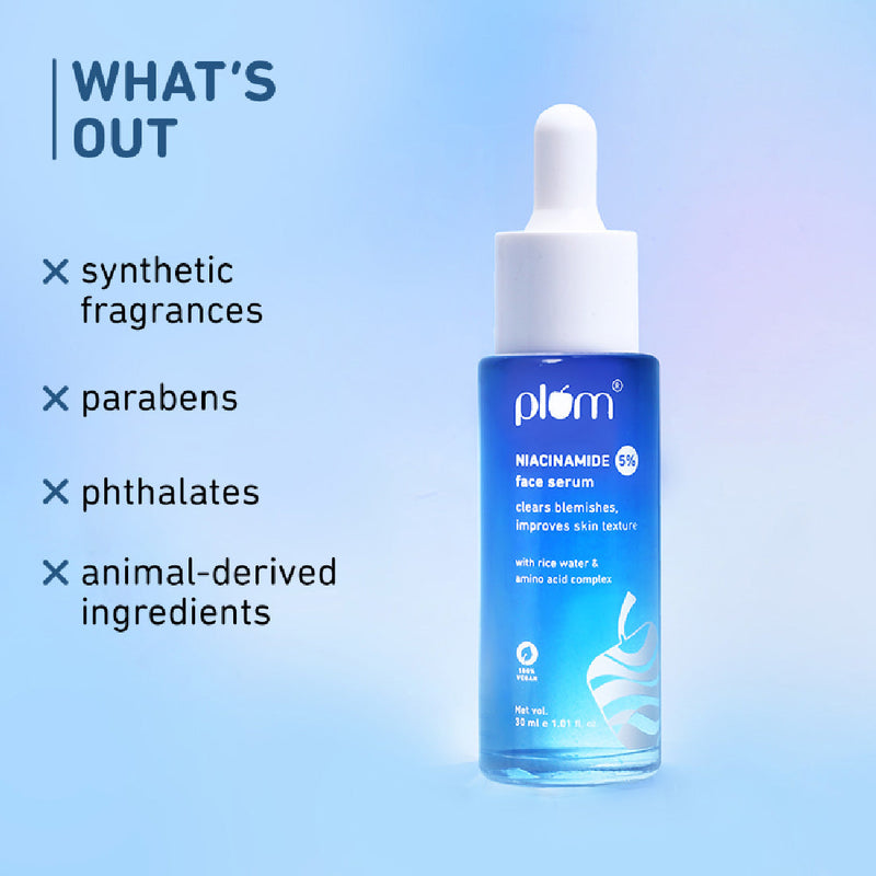 5% Niacinamide & Rice Water Brightening Face Serum