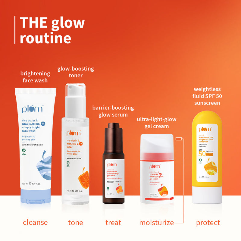 1% Vitamin C Ultra-Light-Glow Boosting Gel Cream with Alpha Arbutin