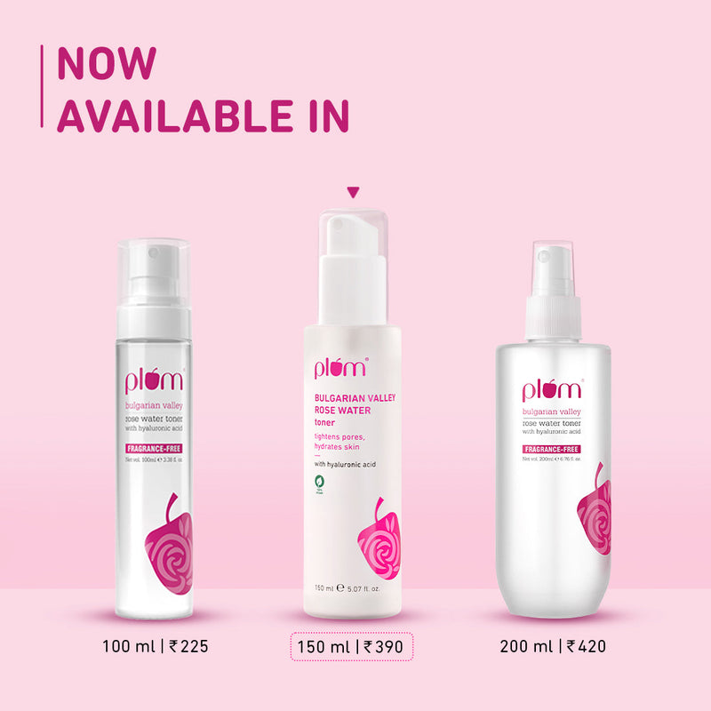 Bulgarian Valley Rose Water Toner for tighter pores