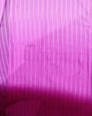 Ready To Wear Pink Chiffon Ombre Zari Stripe Saree 