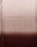 Ready To Wear Mauve Chiffon Ombre Zari Stripe Saree 