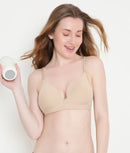 Deep Neck Super Soft T-Shirt Bra | Padded | Stretchable