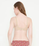 Deep Neck Super Soft T-Shirt Bra | Padded | Stretchable