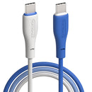 HUE X - Type C To Type C 60W 1M, White+Blue
