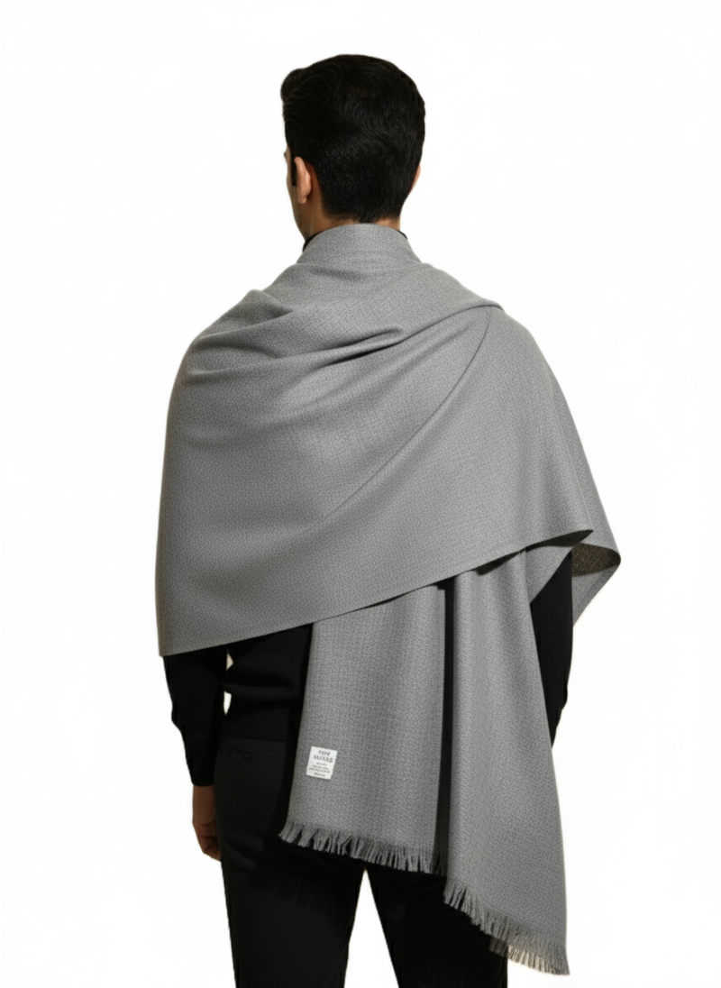 KRITI Woolen Plain Lohi Grey Color For Male
