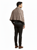 KRITI Woolen Check Design Lohi Cream Color For Male