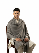 KRITI Woolen Plain Lohi Grey Color For Male