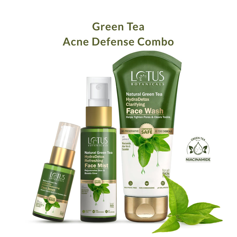 Green Tea Acne Defense Combo
