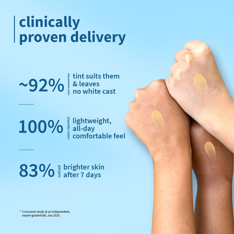 3% Niacinamide & Rice Water SPF 50 Sheer-Tinted Sunscreen | 50 g