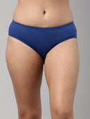 Amelie 101 Solid Soft Cotton Hipster Panty for Women - Assorted Colours AS04
