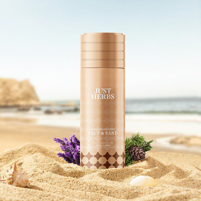Long Lasting Salt and Sand Deodorant Body Spray For Men and Women - 150 ml