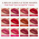 Bare Romance: Long Stay Ultra Matte Lipstick with Shea Butter and Jojoba Oil - Clearance