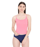 Women 100% Soft Cotton Camisole with Adjustable Straps - Assorted Colors