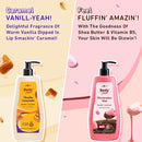 Deliciously Moisturizing Body Lotion Duo by Plum BodyLovin' | Vanilla Caramello & Marshmallow Melt Body Lotion