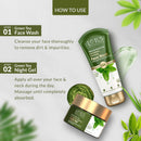 FREE Green Tea Face Wash with Green Tea Night Gel