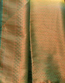 Yellow Silk Weaving Kanjivaram Saree