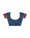 Yellow Banarasi Silk Woven Saree