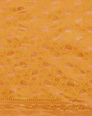 Yellow Banarasi Silk Woven Saree