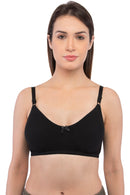 Women's Cotton Non-Padded Non-Wired Full-Coverage Essential Bra - Allure