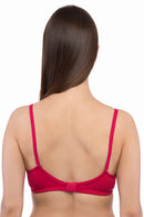 Women's Cotton Lightly-Padded Non-Wired Medium-Coverage T-Shirt Bra - Elle