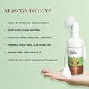 Plant Salicylic Acid Foaming Face Wash with Neem & Aloe Vera