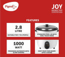 Pigeon 2.8 L Joy Electric Rice Cooker Double Pot 1 N