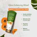 Papaya & Vitamin E Insta Glow Exfoliating Facewash