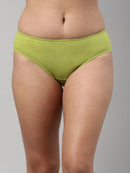 Amelie 101 Solid Soft Cotton Hipster Panty for Women - Assorted Colours AS02