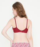 Deep Neck Super Soft T-Shirt Bra | Padded | Stretchable