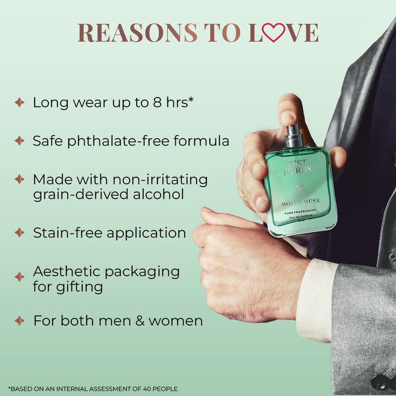 Just Herbs: Relaxing Moss & Musk - 50 ml