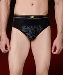 X-Sin Solid Black Air Soft Micro Modal Briefs