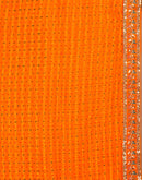 Turmeric Yellow Chiffon Sequence  Bandhani Saree