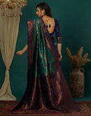 Green Silk Woven Banarasi Saree