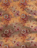 Beige Silk Woven Saree