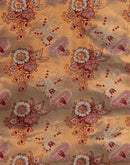 Beige Silk Woven Banarasi Saree