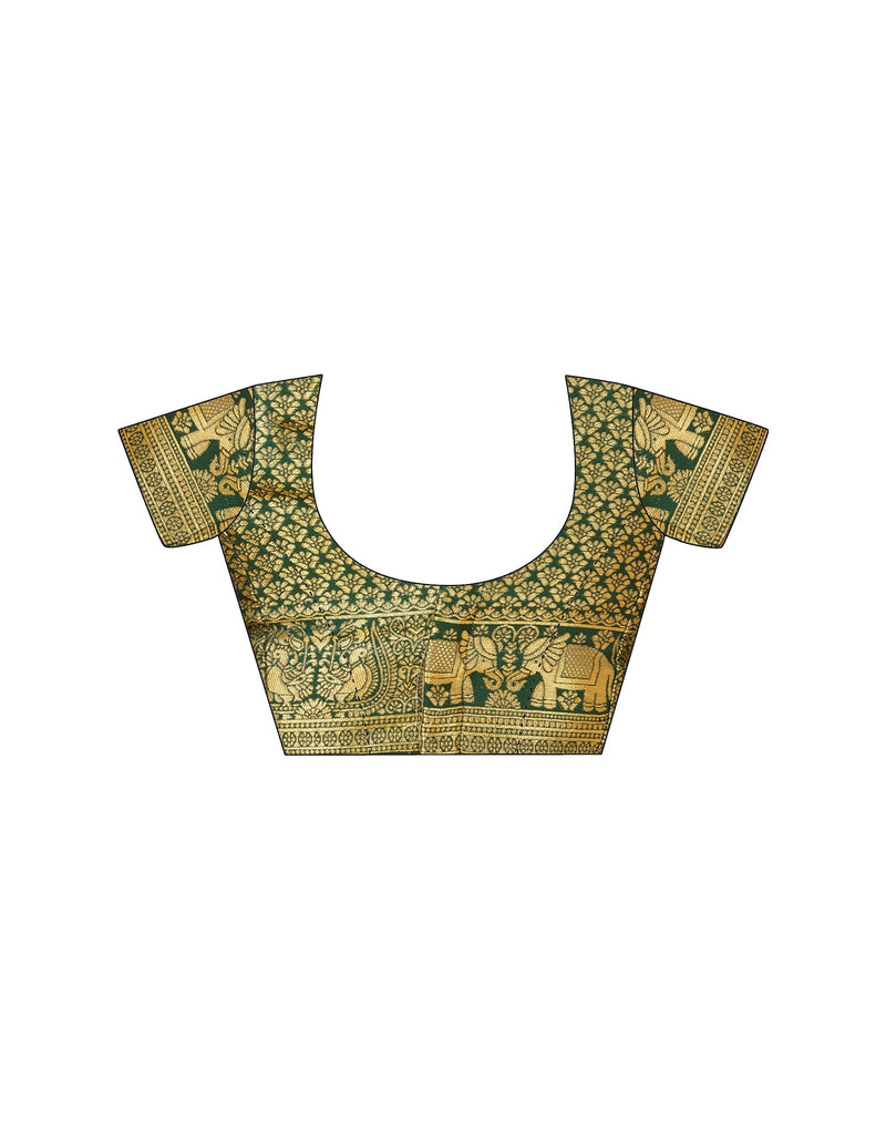 Beige Silk Woven Patola Saree