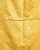 Yellow Silk Woven Banarasi Saree