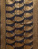 Black Silk Woven Banarasi Saree