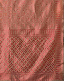 Red Silk Woven Banarasi Saree